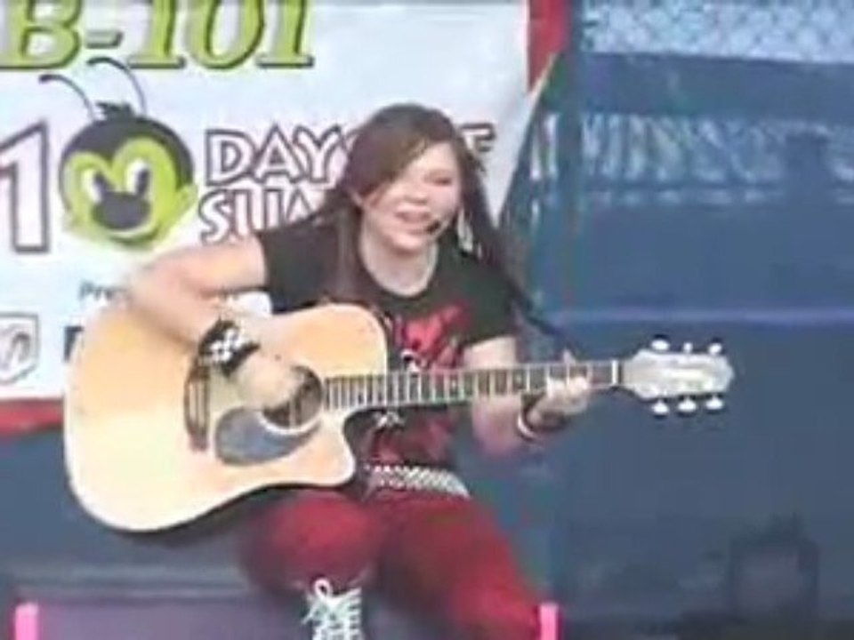 Bianca Taylor Ryan singing 'Our Song' by Taylor Swift