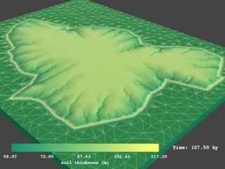 Sim33 soil thickness