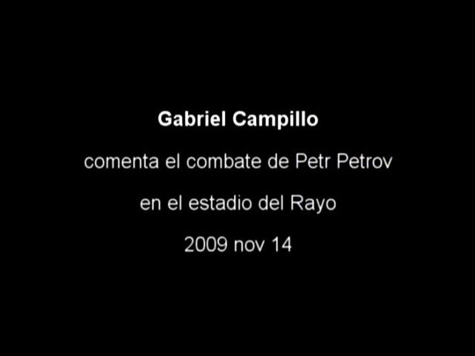 Entrevista a Gabriel Campillo