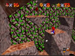 Mario 64 13) Trop haute montagne