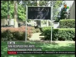 Presidente Zelaya espera respuesta de Obama