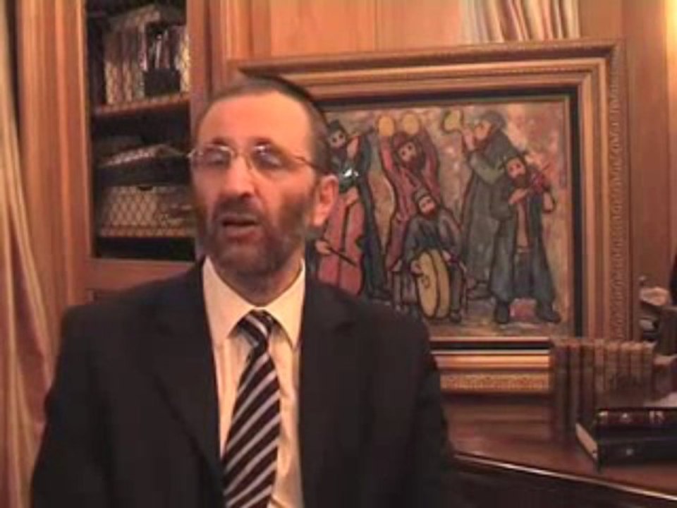 Simhat Torah par le Grand Rabbin de France Gilles Bernheim