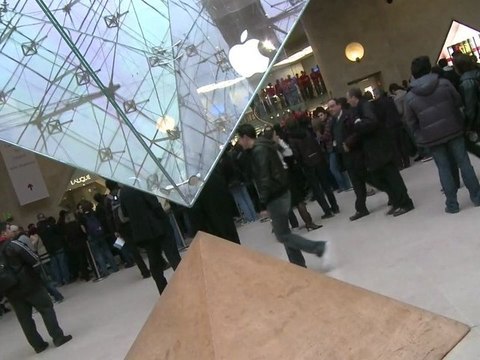 Ouverture Apple Store Paris Carrousel du Louvre 7 novembre 2
