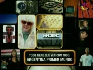 TVR con música de los Redondos: Argentina, primer mundo