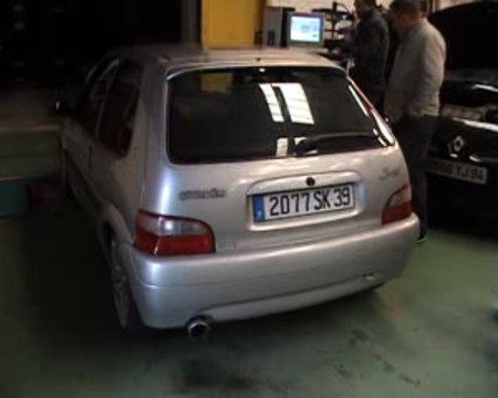 saxo vts 16v banc d essai