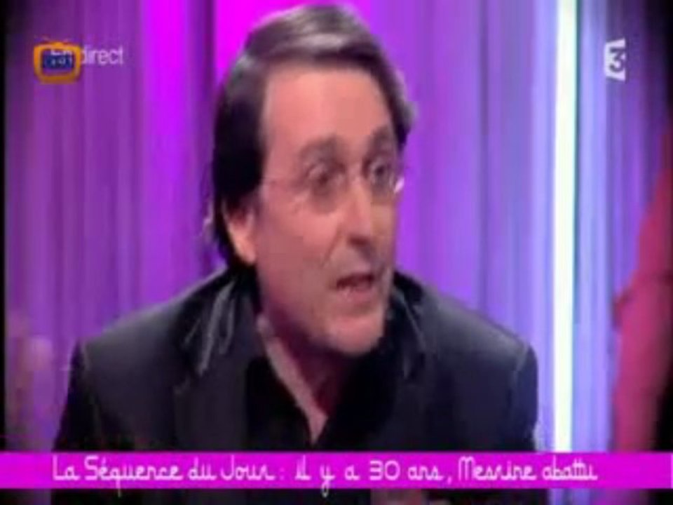 Marc-Edouard Nabe chez Taddeï - Ce soir ou Jamais, Nov 2009