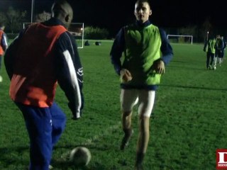 Entraînement ASC Biesheim avant le match contre le Racing