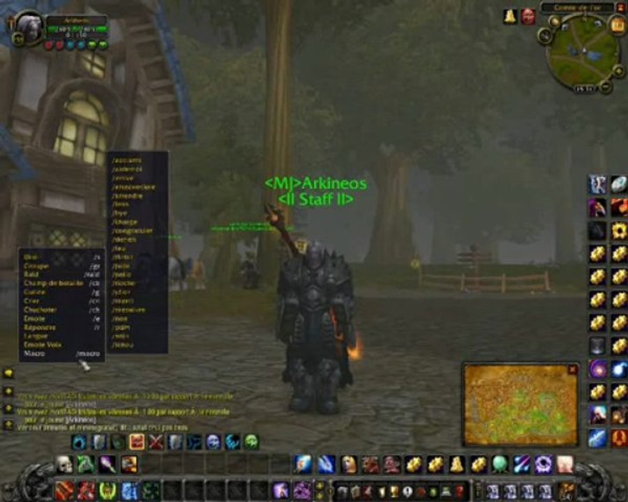 WoW Command et Pouvoir mj