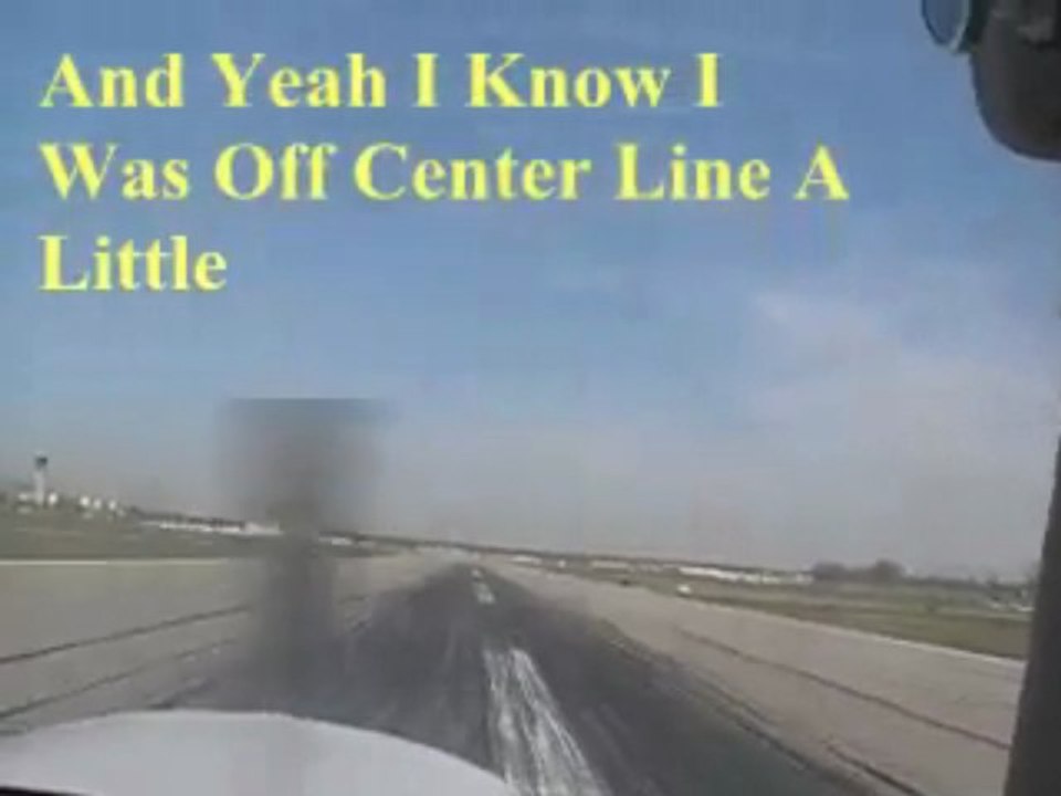 Private Pilot Test - Video Of First Flight On Plane - Pilot