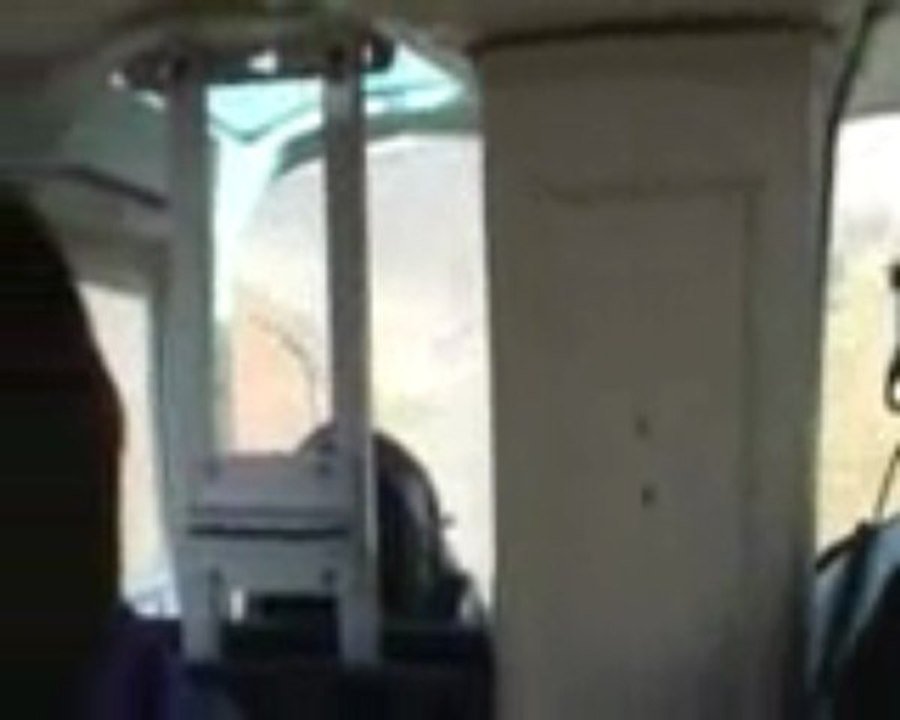 Helicopter Flight School - Student Pilot First Flight In Ful