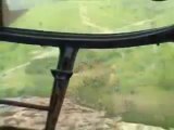 Helicopter Lessons - Very Low Helicopter Flight In Action