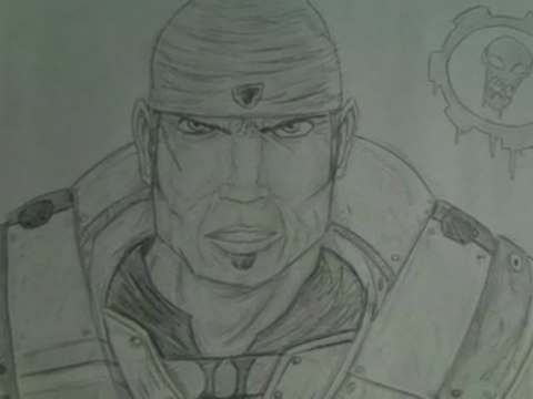 dessin gears of war 2 marcus fénix