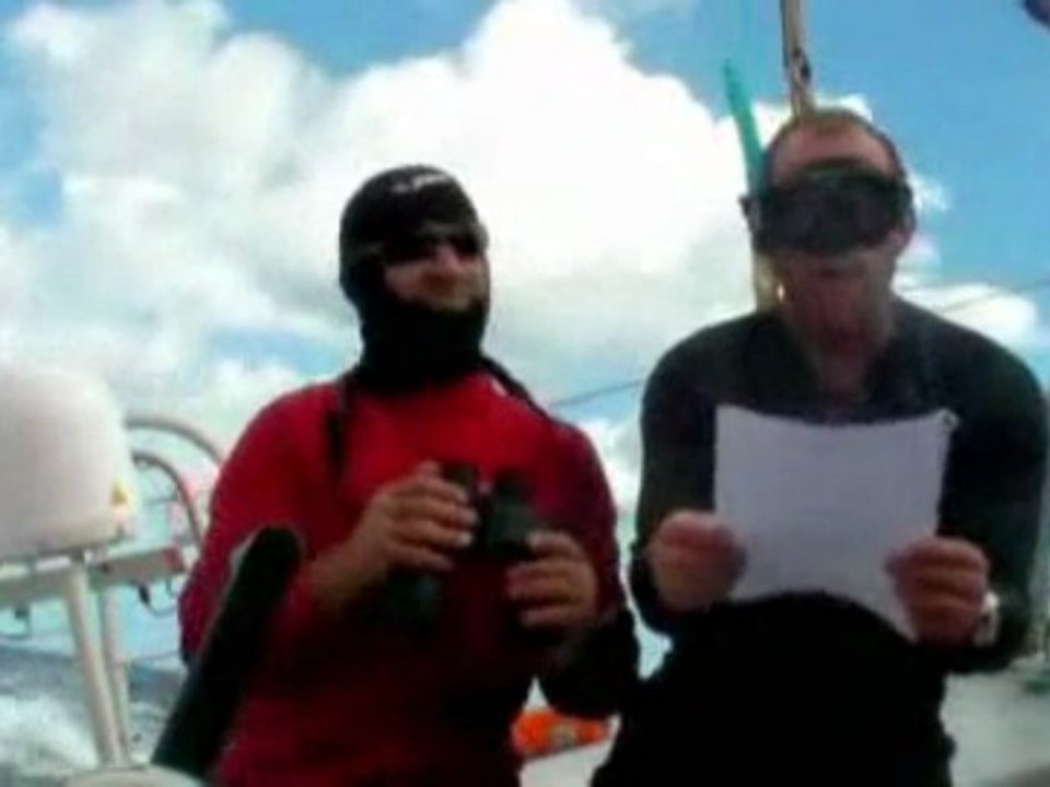 Transat Jacques Vabre La petite annonce de Miguel et Manuel