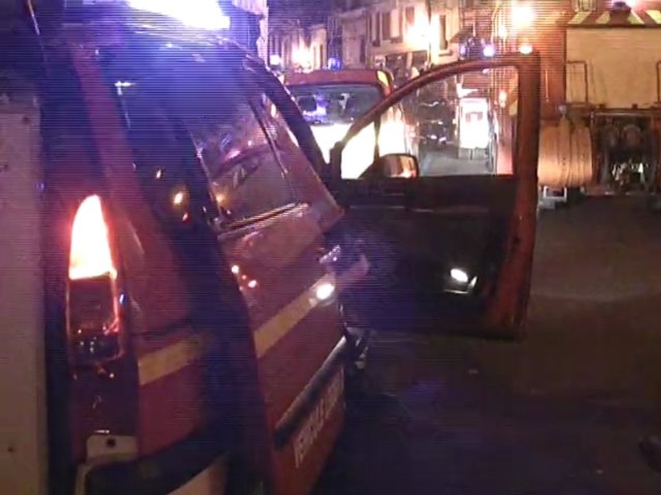 fausse alerte devant l'abbatiale