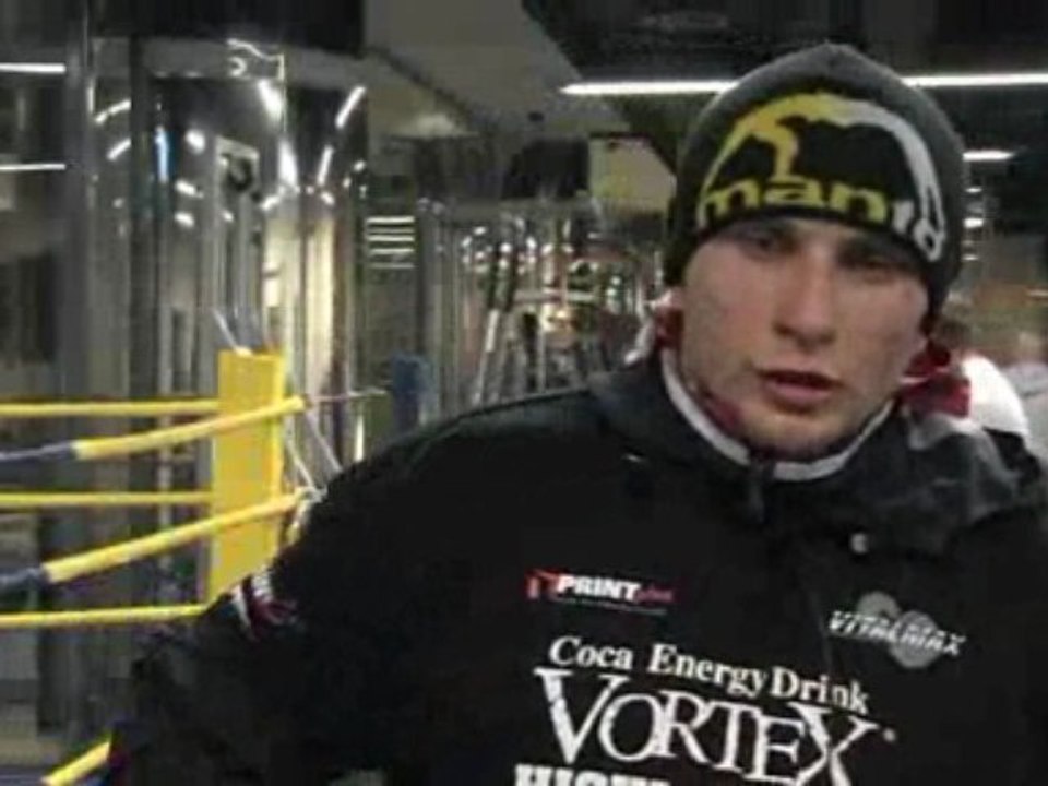 Trening Macieja Górskiego przed XII KSW