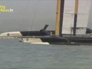 L'incroyable aile rigide de BMW Oracle pour l'America's Cup