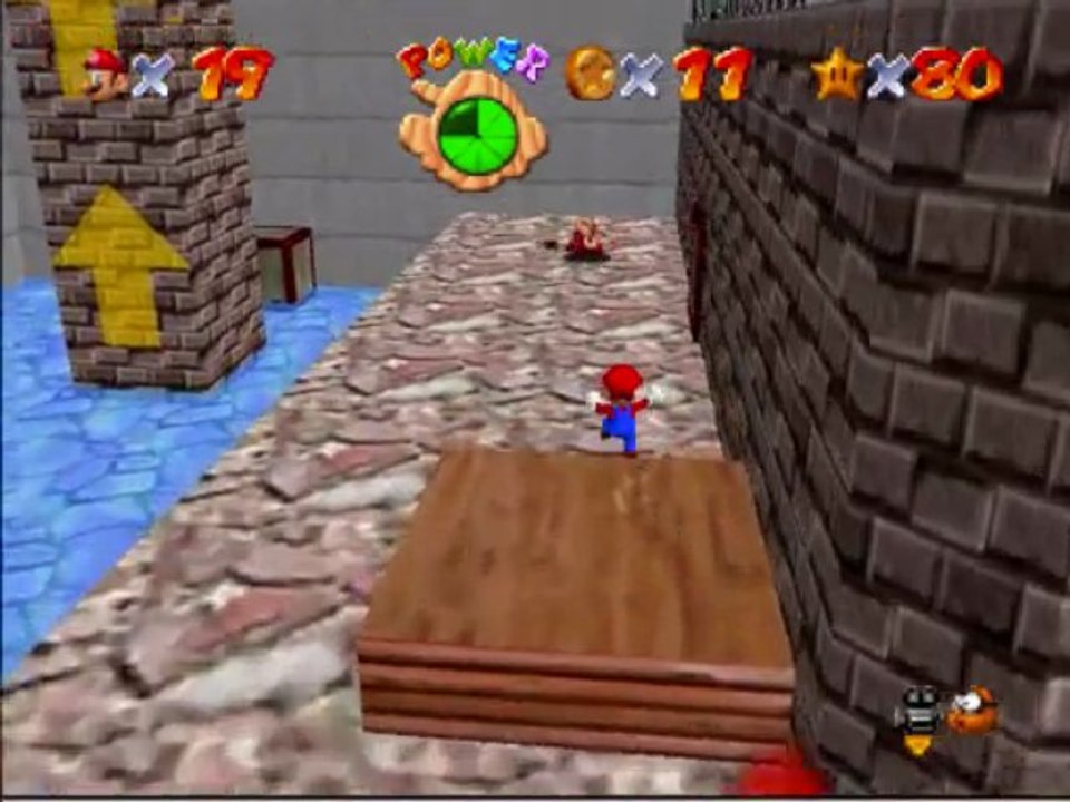 Mario 64 14) Monde trempé-seché