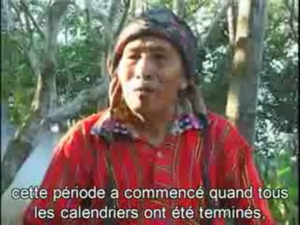 Calendrier Maya - Message de Don Alejandro Oxlaj