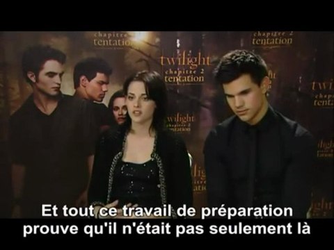 Robert, Kristen & Taylor - Allociné Interview (Nov 2009)