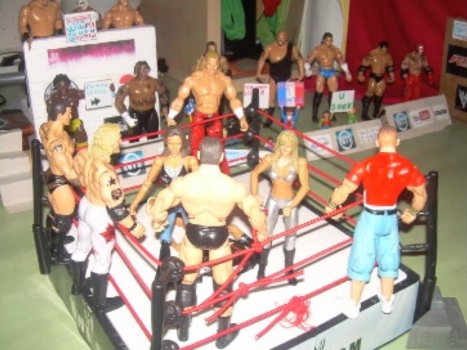 R.Orton & Maryse vs Cena & M.James vs S.Michaels & M.McCool