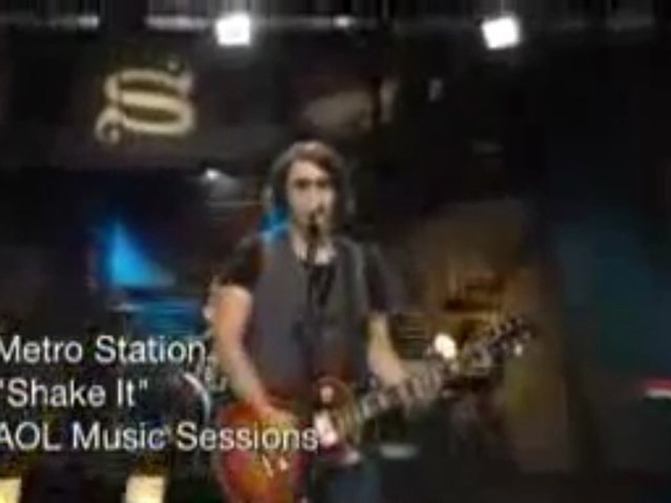 Metro Station - Shake It - AOL Music Sessions