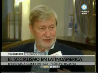 El socialismo según Gianni Vattimo