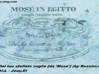 Dal tuo stellato soglio da 'Mosè' 1827 ( Rossini,G - Balocch