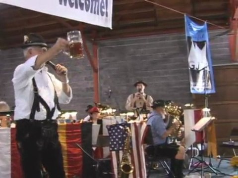 German Beer Song At OktoberFest - Wake Forest