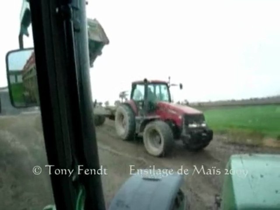Ensilage De Maïs 2009 Partie N°4 Chez Tony Fendt