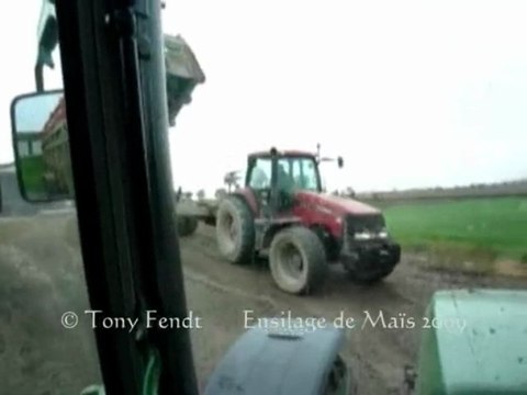Ensilage De Maïs 2009 Partie N°4 Chez Tony Fendt