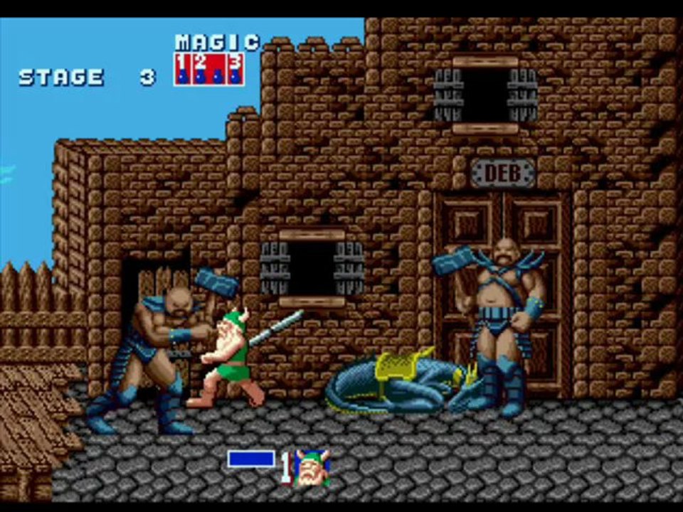 Présentation - Golden Axe (MD)