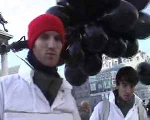 Greenpeace Clermont-Ferrand - Action "Ballons Noirs"