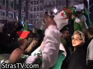 L' Algérie et la France qualifiées ambiance