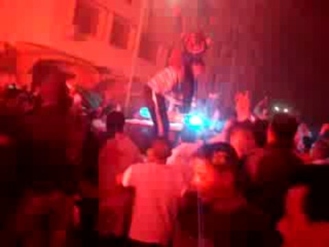 Ambiance après la fin du match algérie 1 egypte 0 suoudan.