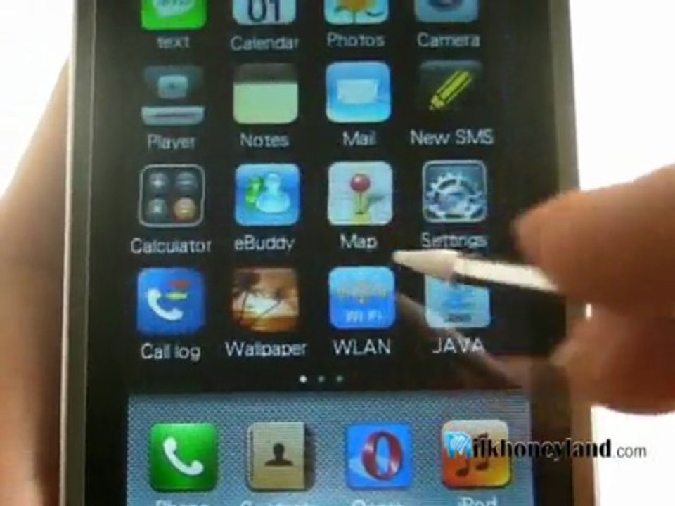 WG3 Quad Band Dual Card TV JAVA WiFI Cell Phone