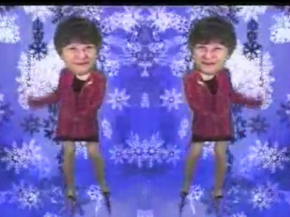 Rock Around The Christmas Tree BobbleHead Twins