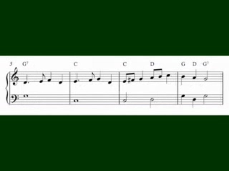 Deck The Halls, easy Christmas piano sheet music