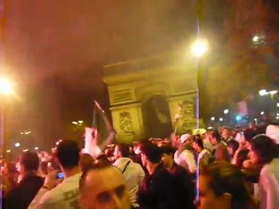 Algérie mondial 2010 fête paris champs-élysée (3)