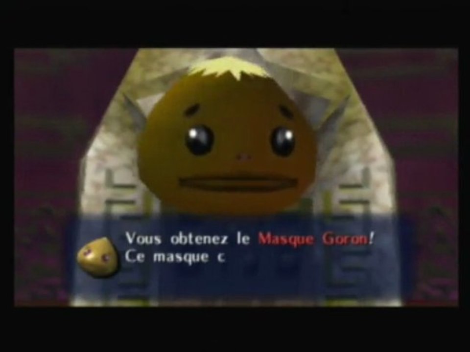 Zelda Majora's Mask , 19 ) Le masque Goron