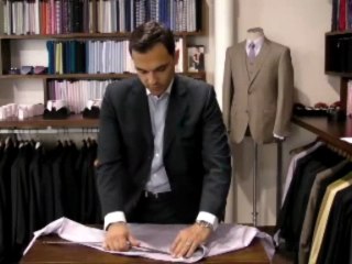 SAMSON chemise sur mesure : prendre votre longueur épaule