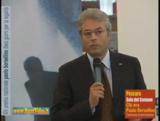 15 - Premio Borsellino Cerimonia (2009-11-06) - 4° Chiodi