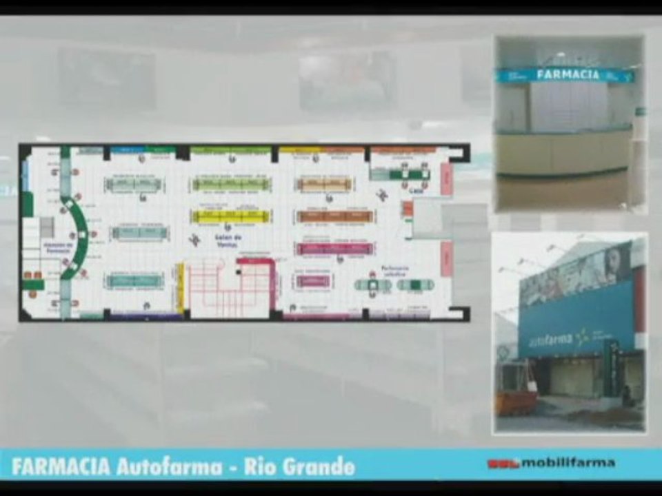 Muebles de Farmacias Autofarma - Mobilifarma