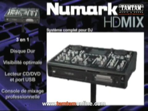 Numark HDMIX Systeme DJ complet multimedia