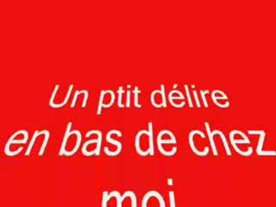 ptit délire en bas de chez moi
