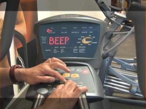 User Settings on the Octane Elliptical