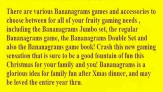 Bananagrams Is The Perfect Game For Christmas!