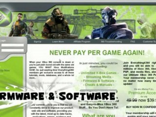 Xbox360 Never Pay Por Game Again