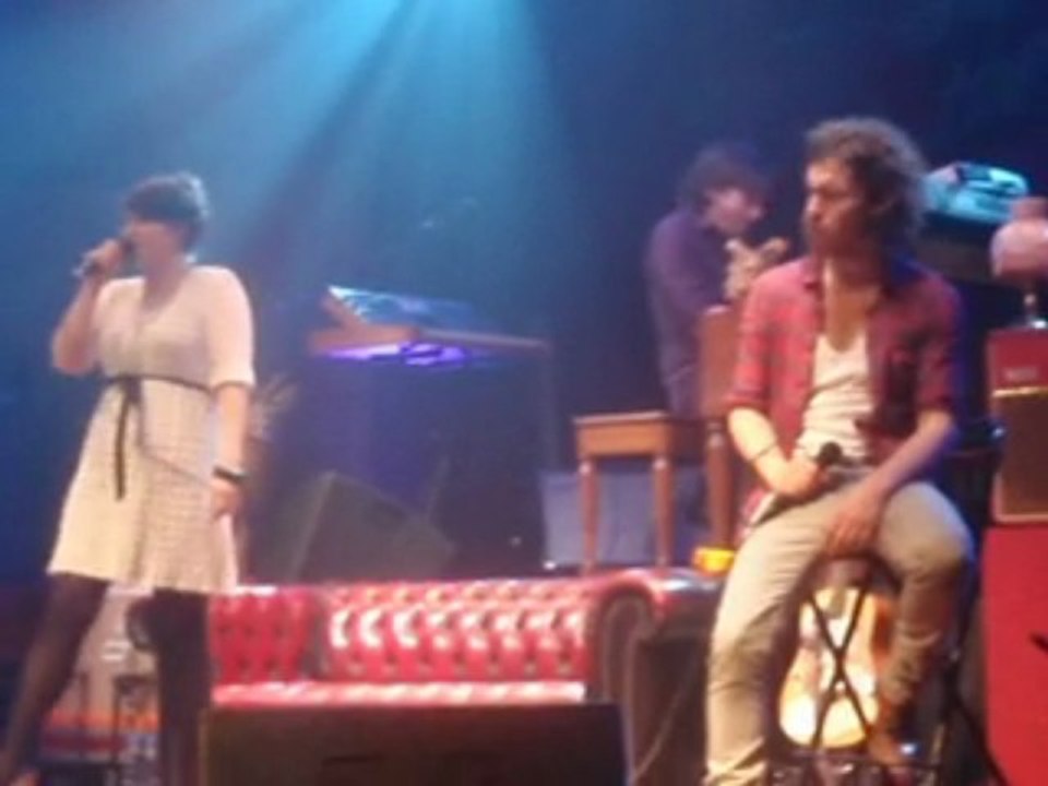 Julien Doré et Mélanie Pain - Helsinki - 17/11/09