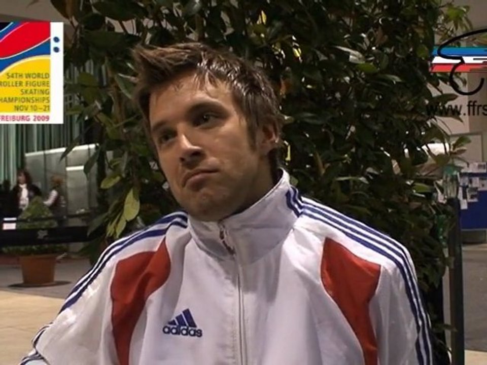ROLLER ARTISTIQUE - CHAMPIONNAT DU MONDE 2009 - ITW ERIC TRAONOUEZ