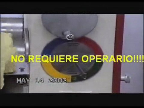 Cilindro - Sobadora. Semi Automatic dough sheeter.